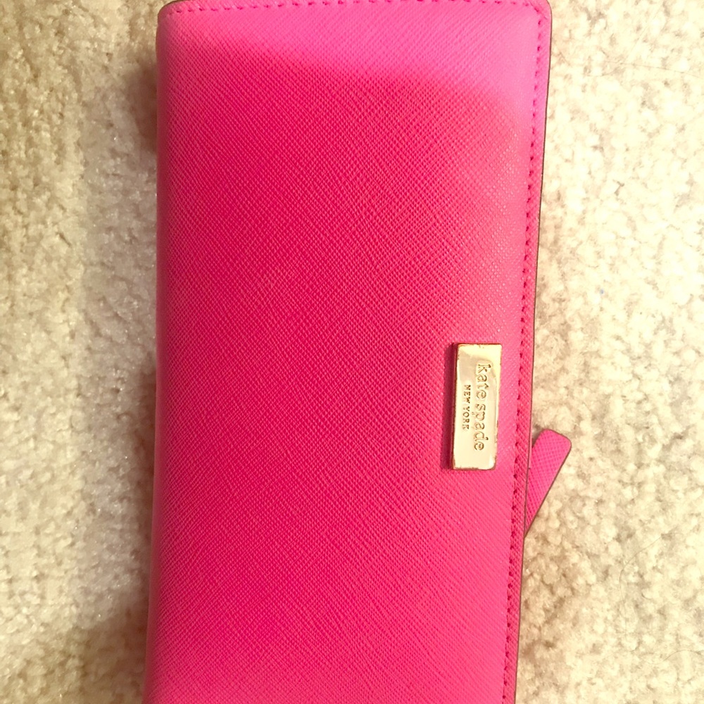Hot pink Kate Spade Wallet!